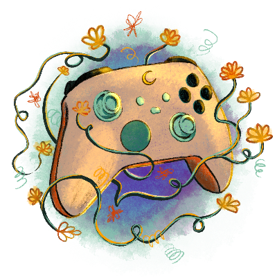 Manette colorée
